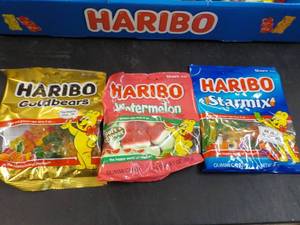 lot 151 image: 20 - 4 oz Bags Haribo Gummi Candy -...