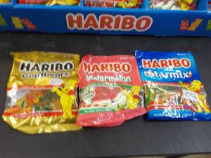lot 154 image: 20 - 4 oz Bags Haribo Gummi Candy -...