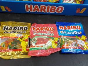 lot 155 image: 20 - 4 oz Bags Haribo Gummi Candy -...