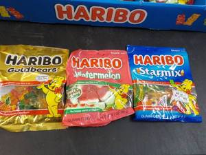 lot 156 image: 20 - 4 oz Bags Haribo Gummi Candy -...