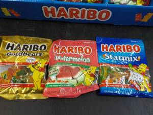 lot 157 image: 20 - 4 oz Bags Haribo Gummi Candy -...