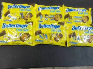 lot 160 image: 6 - 10.2 oz Bags Butterfinger Fun S...