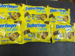 lot 165 image: 6 - 10.2 oz Bags Butterfinger Fun S...