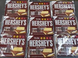 lot 181 image: 9 - 6 Count Pkgs Hersheys Chocolat...