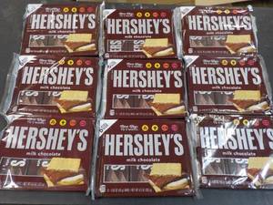 lot 182 image: 9 - 6 Count Pkgs Hersheys Chocolat...