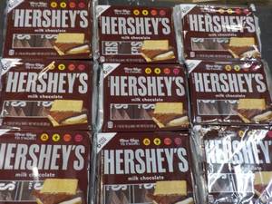 lot 183 image: 9 - 6 Count Pkgs Hersheys Chocolat...