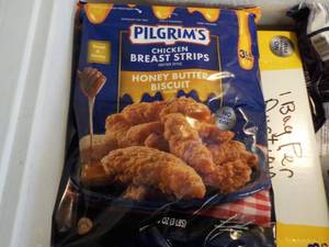 lot 194 image: 48 oz Bag Frozen Pilgrams Chicken B...