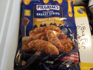 lot 195 image: 48 oz Bag Frozen Pilgrams Chicken B...
