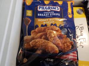 lot 197 image: 48 oz Bag Frozen Pilgrams Chicken B...