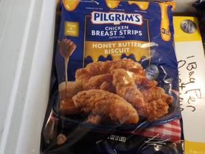 lot 198 image: 48 oz Bag Frozen Pilgrams Chicken B...