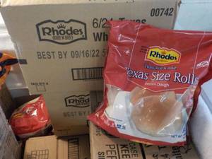lot 200 image: 6 Bags Rhodes Frozen 24 ct White Te...