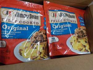 lot 209 image: 6 - 9.6 oz Frozen Bags Jimmy Dean F...