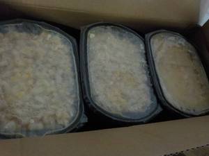 lot 231 image: 12 Frozen Macaroni and Cheese Meals...