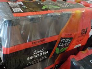 lot 250 image: 18 Count Pure Leaf Raspberry Brewed...