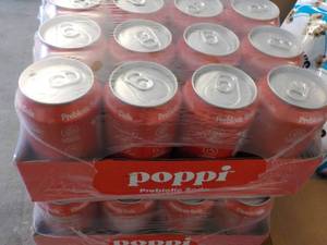 lot 253 image: 12 pack Poppi Classic Cola Prebioti...