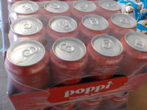 lot 254 image: 12 pack Poppi Classic Cola Prebioti...
