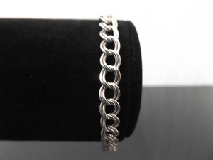 .925 Sterling Silver Loose Link Charm Bracelet&nbsp