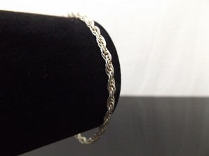 .925 Sterling Silver Loose Link Charm Bracelet&nbsp