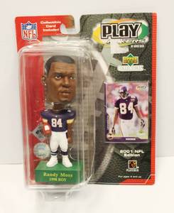 lot 9 image: Randy Moss NFL Bobbing Head