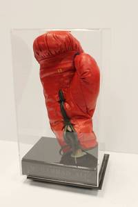 lot 4 image: Mohammed Ali Signed Boxing Glove