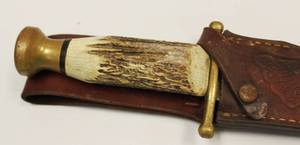 lot 42 image: Case XX Kodiak Stage Knife With Leather Sheath