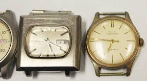 lot 64 image: Vintage Mens Watches Lot Of 4 Watches WNo Bands