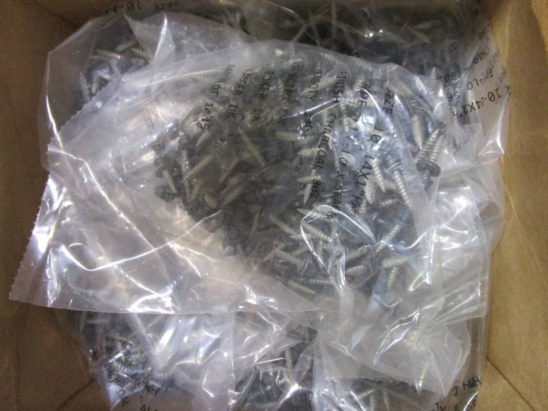 HWH Ply-Lox Sealer Hex Head Screw 10-14 x 1 in Charcoal (QUANTITY 3000)