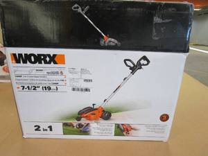 WORX WG896 12 Amp 7.5 Electric Lawn Edger & Trencher (OPEN BOX, APPEARS TO BE NEW)