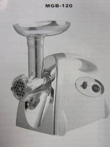 MGB-120 Durable and High Quality Stainless Steel Meat Grinder (red) (OPEN BOX)