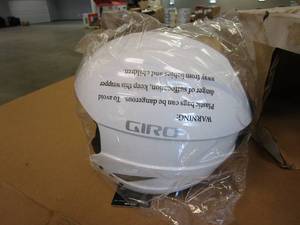 Giro Sestriere Race Snow Helmet Adult Medium in White