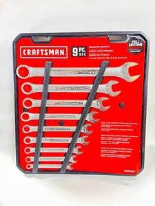 New Craftsman 9pc SAE Wrench Set