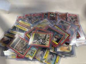 Large Lot of Vintage Star Wars Cards