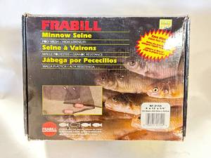 New Frabill 4 Foot by 12 Foot Seine Net