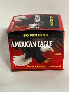 50 Rounds Federal 9mm 115gr Ammo Ammunition
