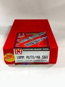 Hornady Custom Grade 10mm & 30 S&W Reloading Dies