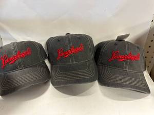Lot of 3 New Leinenkugel Beer Hats