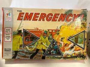 Vintage The Emergency Board Game