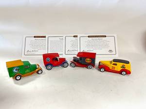 Lot of 4 (new old stock) Match Box Brewing Trucks
