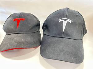 Lot of 2 Tesla Hats