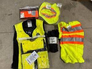 New Hi Vis Safety Clothing Lot