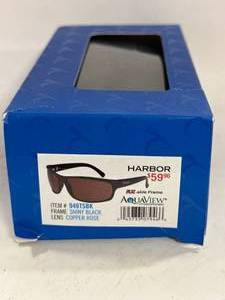 New Typhoon Aquaview Harbor Polarized Sunglasses $59 Retail