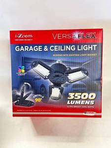 New Garage & Ceiling Light (screws in light socket)