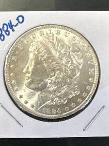 1884-O Morgan Silver Dollar