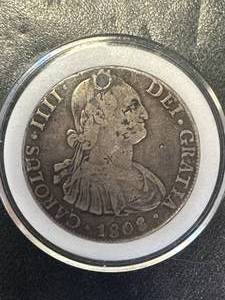 1808 8 Reales Boliva Coin (RARE)