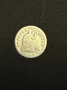 1800�s Silver Half Dime
