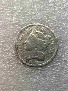 1865 Three Cent Nickel