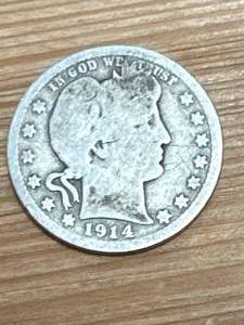 1914 Barber Quarter