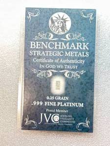 .999 Platinum � Grain Bar