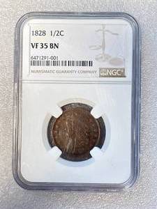 1828 Half Cent Penny