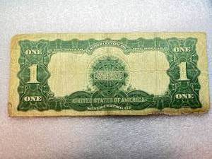 Rare 1899 $1 Black Eagle Silver Certificate Bill
